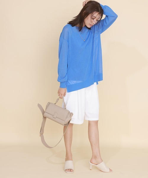 太ショルダー付きハンドバッグ