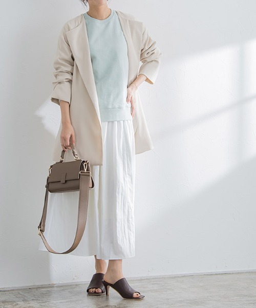 太ショルダー付きハンドバッグ