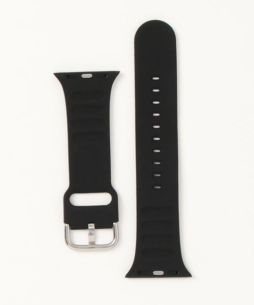 zandy(ズィーアンドワイ)の「zandy ズィーアンドワイ Apple Watch【日のスポーツ】 アップルウォッチバンド ラバーベルト スポーツバンド シルバーバックル /// rubber2(デジタル腕時計・メンズ・ワインレッド/ネイビー/イエロー/ブラック/ピンク/ホワイト/レッド/カーキ/ライトグレー・M/S)」の10枚目の写真