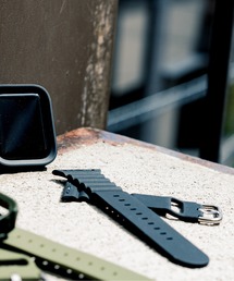 zandy（ズィーアンドワイ）の「zandy ズィーアンドワイ Apple Watch【日のスポーツ】 アップルウォッチバンド ラバーベルト スポーツバンド シルバーバックル / rubber2（デジタル腕時計・キッズ）」