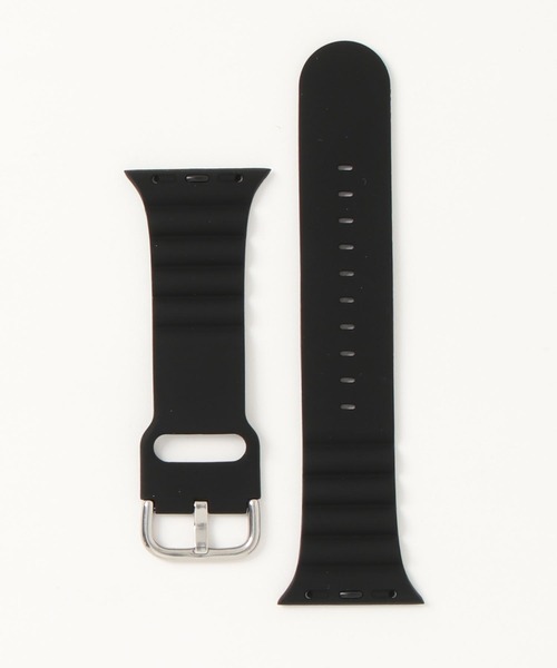 zandy(ズィーアンドワイ)の「zandy ズィーアンドワイ Apple Watch【日のスポーツ】 アップルウォッチバンド ラバーベルト スポーツバンド シルバーバックル /// rubber2(デジタル腕時計・メンズ・ワインレッド/ネイビー/イエロー/ブラック/ピンク/ホワイト/レッド/カーキ/ライトグレー・M/S)」の14枚目の写真