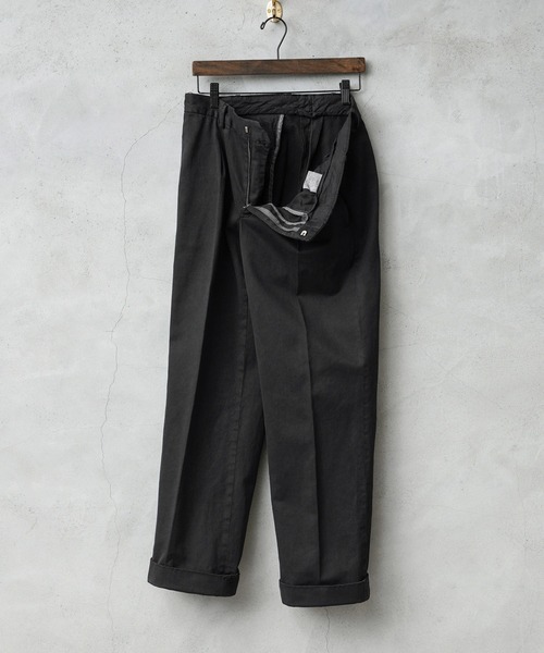 MILITARY（ミリタリー）の「実物 新品 デッドストック イタリア軍 コットン ユーティリティ パンツ（その他パンツ・メンズ・ブラック・50/52）」の9枚目の写真