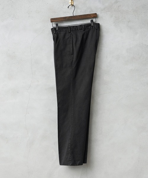 MILITARY（ミリタリー）の「実物 新品 デッドストック イタリア軍 コットン ユーティリティ パンツ（その他パンツ・メンズ・ブラック・50/52）」の2枚目の写真