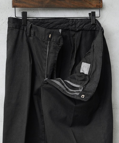 MILITARY（ミリタリー）の「実物 新品 デッドストック イタリア軍 コットン ユーティリティ パンツ（その他パンツ・メンズ・ブラック・50/52）」の3枚目の写真