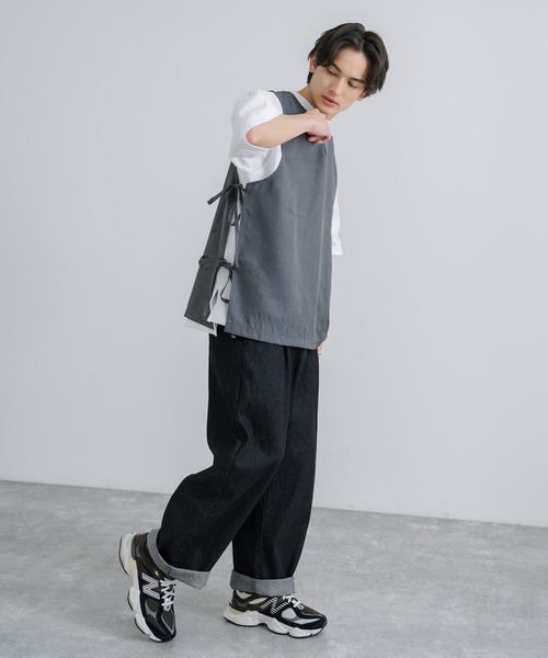 soshiotsuki SWORD SLIT KNIT VESTニットベスト KNIT – SOSHIOTSUKI