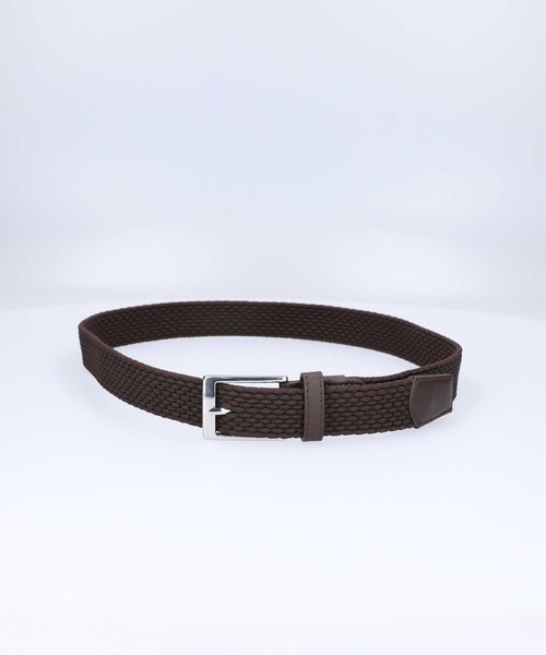 Right-on(ライトオン)の「30mmゴムメッシュベルト(ベルト・メンズ・ブラウン/ブラック・フリー)」の4枚目の写真