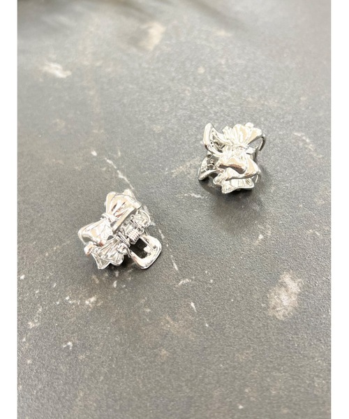 jumelle（ジュメロ）の「リボンアルミクリップ（バレッタ/ヘアクリップ・レディース・シルバー・FREE）」の7枚目の写真