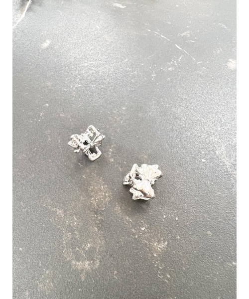 jumelle（ジュメロ）の「リボンアルミクリップ（バレッタ/ヘアクリップ・レディース・シルバー・FREE）」の3枚目の写真