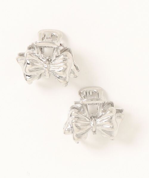 jumelle（ジュメロ）の「リボンアルミクリップ（バレッタ/ヘアクリップ・レディース・シルバー・FREE）」の18枚目の写真