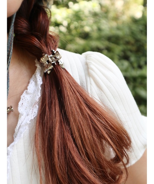 jumelle（ジュメロ）の「リボンアルミクリップ（バレッタ/ヘアクリップ・レディース・シルバー・FREE）」の16枚目の写真