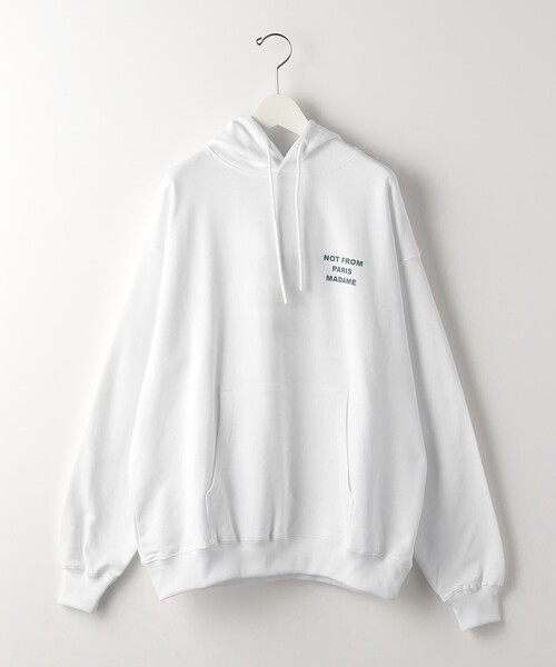 Drole De Monsieur(ドロール ド ムッシュ)の「<DROLE DE MONSIEUR> SNT HOODIE/パーカー(パーカー・メンズ・ホワイト・L/M)」の1枚目の写真