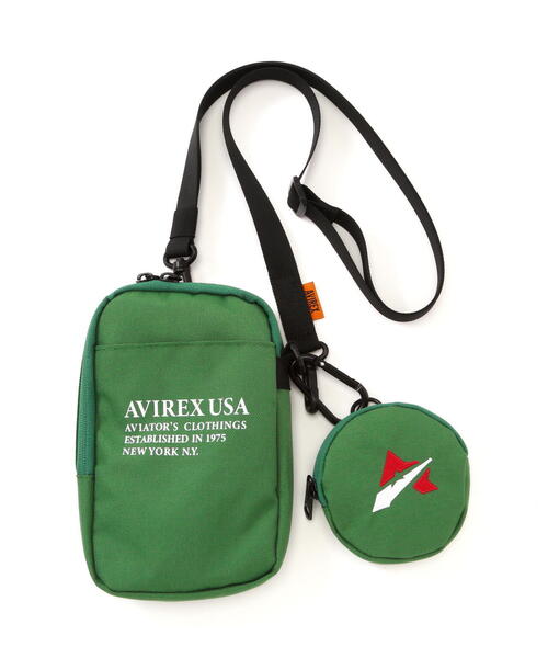 AVIREX（アヴィレックス）の「NACK HOLDER / ネック ホルダー / AVIREX / アヴィレックス（ショルダーバッグ・レディース・ブルー/グリーン/ブラック・F）」の17枚目の写真