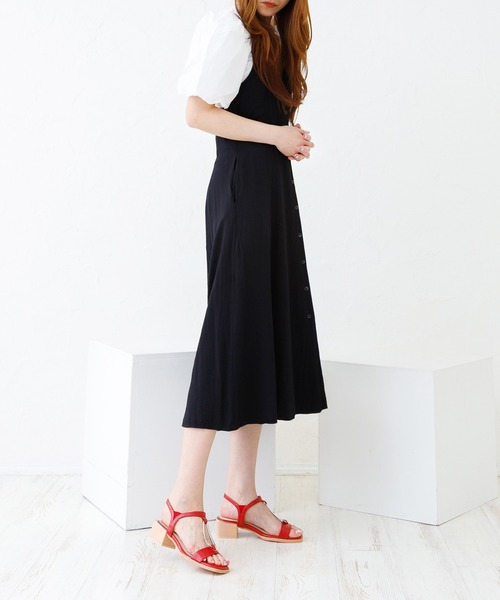 attagirl（アタガール）の「メタルプレートサンダル（サンダル・レディース・レッド/アイボリー/ブラック・M/LL/S/L）」の16枚目の写真