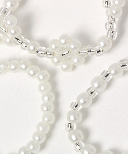 studio CLIP（スタディオクリップ）の「3SETビーズゴムリング（ヘアゴム・レディース・その他1/その他2・FREE）」の3枚目の写真