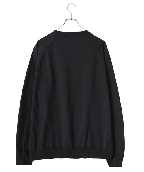 GOLD（ゴールド）の「東洋エンタープライズ GOLD / ゴールド：SUPIMA FINE GAUGE SWEAT RAGLAN CREW NECK：23A-GL69099[MUS]（スウェット・メンズ・オフホワイト/ネイビー・M/L）」の4枚目の写真