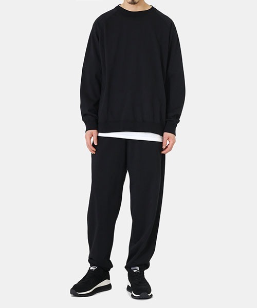 GOLD（ゴールド）の「東洋エンタープライズ GOLD / ゴールド：SUPIMA FINE GAUGE SWEAT RAGLAN CREW NECK：23A-GL69099[MUS]（スウェット・メンズ・オフホワイト/ネイビー・M/L）」の10枚目の写真