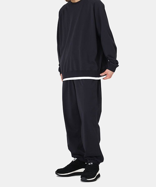 GOLD（ゴールド）の「東洋エンタープライズ GOLD / ゴールド：SUPIMA FINE GAUGE SWEAT RAGLAN CREW NECK：23A-GL69099[MUS]（スウェット・メンズ・オフホワイト/ネイビー・M/L）」の18枚目の写真