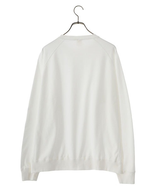 GOLD（ゴールド）の「東洋エンタープライズ GOLD / ゴールド：SUPIMA FINE GAUGE SWEAT RAGLAN CREW NECK：23A-GL69099[MUS]（スウェット・メンズ・オフホワイト/ネイビー・M/L）」の20枚目の写真