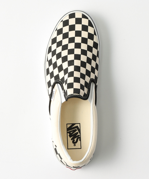 VANS（バンズ）の「VANS / ヴァンズ Classic Slip-On VN000EYEBKA/BWW（スリッポン・メンズ・ブラック/ホワイト・26cm/26.5cm/27cm/27.5cm/28cm）」の7枚目の写真