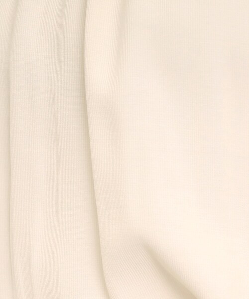 couture brooch（クチュールブローチ）の「◆【前後2WAY/夏まで使えるブラウス】シャーリングフリルネック5分袖ブラウス（シャツ/ブラウス・レディース・ライトグレー/ネイビー/アイボリー・40/38/42）」の13枚目の写真