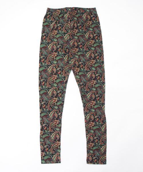 Healthknit(ヘルスニット)の「【 HealthKnit / ヘルスニット 】ペイズリー柄 レギンス 4201 SIP(レギンス/スパッツ・レディース・ブラック/レッド/グリーン・L/M)」の16枚目の写真