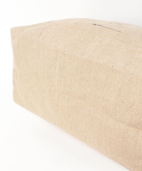 WEEKEND(ER)（ウィークエンダー）の「WEEKEND(ER) ウィークエンダー JUTE TOTEBAG（トートバッグ・メンズ・ナチュラル・FREE）」の5枚目の写真