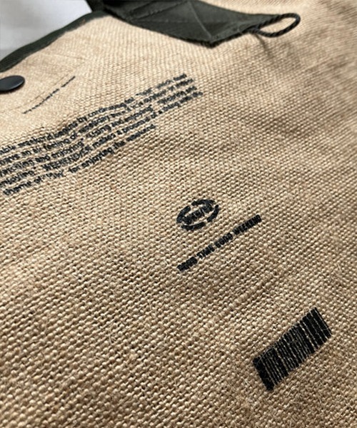 WEEKEND(ER)（ウィークエンダー）の「WEEKEND(ER) ウィークエンダー JUTE TOTEBAG（トートバッグ・メンズ・ナチュラル・FREE）」の10枚目の写真
