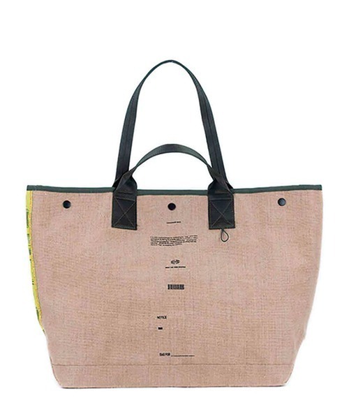 WEEKEND(ER)（ウィークエンダー）の「WEEKEND(ER) ウィークエンダー JUTE TOTEBAG（トートバッグ・メンズ・ナチュラル・FREE）」の14枚目の写真