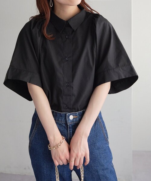 WEB限定】襟付きブラウス（シャツ/ブラウス）｜DISCOAT（ディスコート