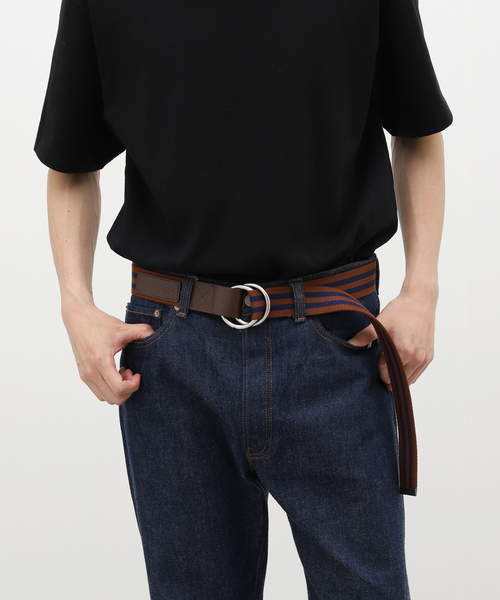 JOURNAL STANDARD relume(ジャーナルスタンダード レリューム)の「【MARLOWE/マーロウ】テープ BELT(ベルト・メンズ・ブラック/ブラウン/ベージュ・FREE)」の9枚目の写真