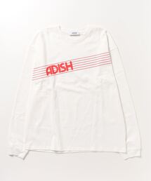 【ADISH】アディッシュ ADISH Zahara Printed Logo Long Sleeve Shirt