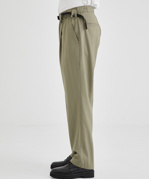 UJOH HOMME ウジョーオム　別注 Tape-Belt Work PNT UJOH スラックス 「UJOH HOMME / ウジョーオム」別注Tape-Belt 1