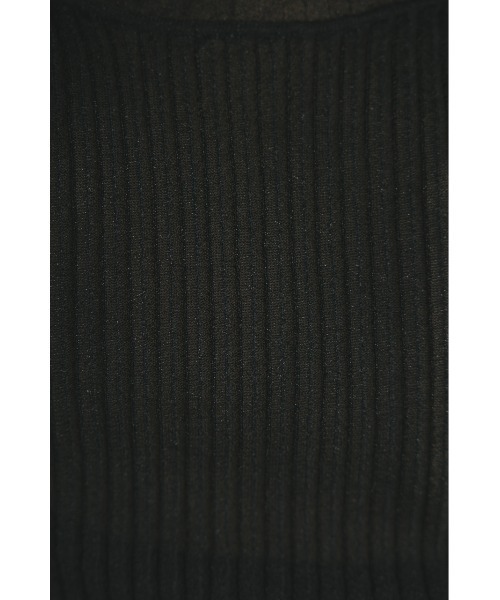 STYLEMIXER（スタイルミキサー）の「グロスシアーフスリーブニット（ニット/セーター・レディース・アイボリー/ライトブラウン/ネイビー/ブラック・FREE）」の21枚目の写真