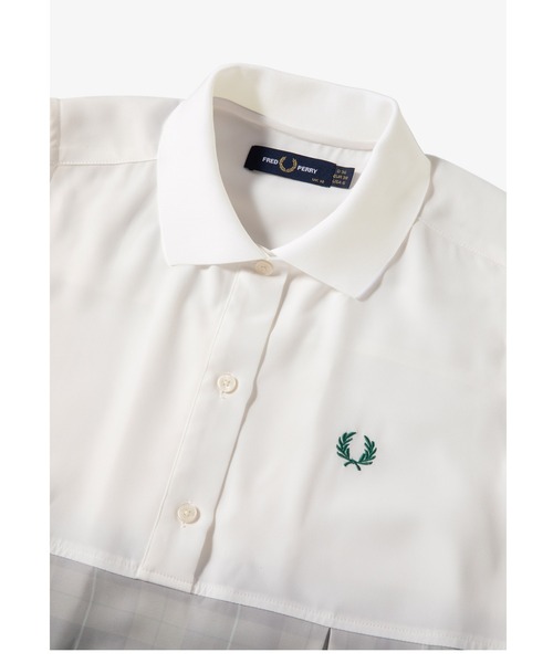FRED PERRY（フレッドペリー）の「Sleeveless Shirt Dress