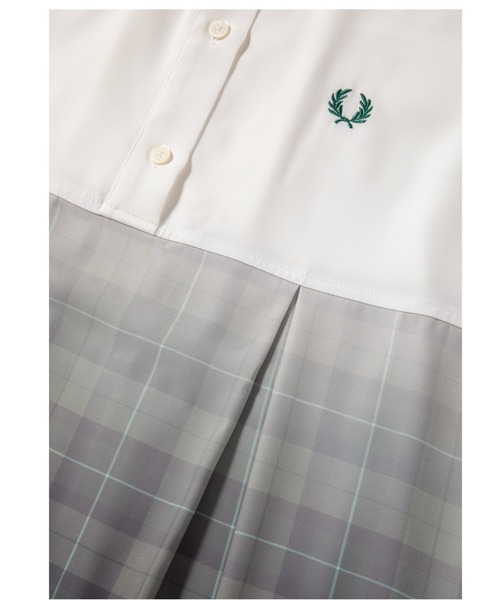 FRED PERRY（フレッドペリー）の「Sleeveless Shirt Dress