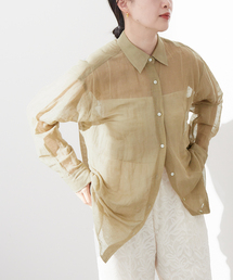 journal standard L'essage | シアーリネンシャツ(シャツ/ブラウス)