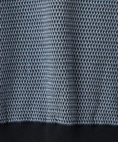 BEAUTY&YOUTH UNITED ARROWS(ビューティーアンドユースユナイテッドアローズ)の「ハイゲージ ドロップ パターン クルーネック ニット(ニット/セーター・メンズ・ベージュ/ネイビー/ナチュラル・S/M/XL/L)」の18枚目の写真