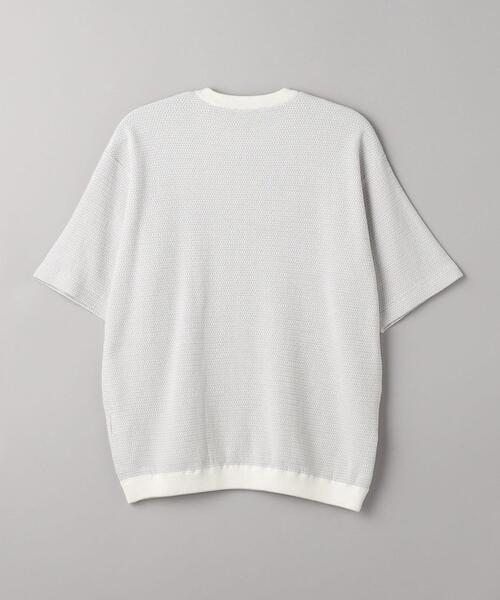 BEAUTY&YOUTH UNITED ARROWS(ビューティーアンドユースユナイテッドアローズ)の「ハイゲージ ドロップ パターン クルーネック ニット(ニット/セーター・メンズ・ベージュ/ネイビー/ナチュラル・S/M/XL/L)」の20枚目の写真