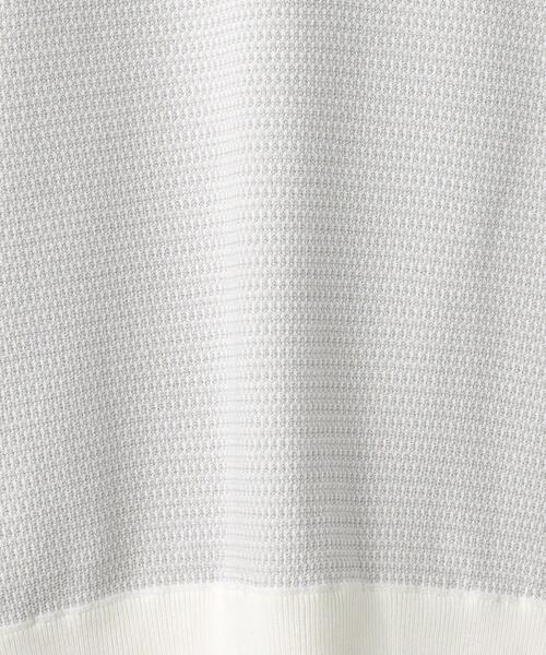 BEAUTY&YOUTH UNITED ARROWS(ビューティーアンドユースユナイテッドアローズ)の「ハイゲージ ドロップ パターン クルーネック ニット(ニット/セーター・メンズ・ベージュ/ネイビー/ナチュラル・S/M/XL/L)」の22枚目の写真