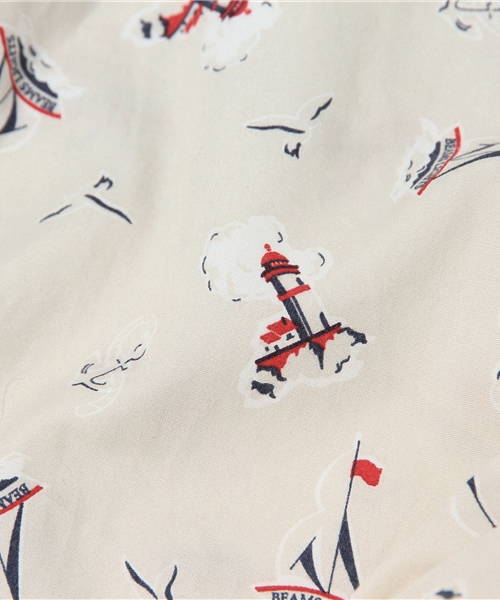 BEAMS LIGHTS Women's（ビームスライツ ウィメンズ）の「BEAMS LIGHTS / マリン柄 ギャザースカート（スカート・レディース・オフホワイト/ネイビー・36/38）」の14枚目の写真