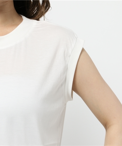 mystic(ミスティック)の「ノースリーブP/O(Tシャツ/カットソー・レディース・オフホワイト/ホワイト系その他/ブラック/グレー/ブラック系その他・フリ-)」の13枚目の写真