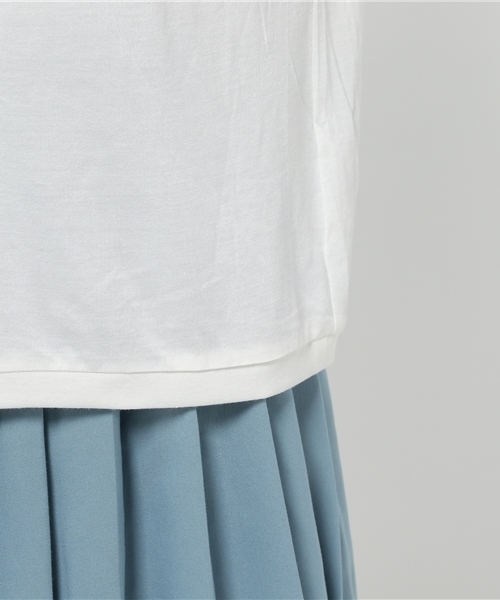 mystic(ミスティック)の「ノースリーブP/O(Tシャツ/カットソー・レディース・オフホワイト/ホワイト系その他/ブラック/グレー/ブラック系その他・フリ-)」の14枚目の写真