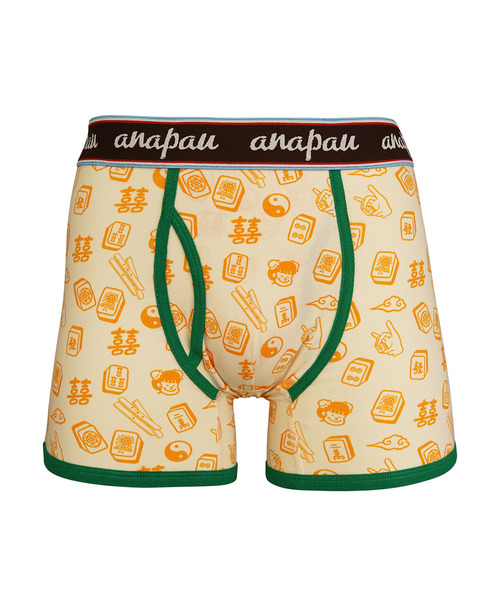 anapau（アナパウ）の「<anapau/アナパウ> ボクサーパンツ（ボクサーパンツ・メンズ・ホワイト系/その他1/その他2/その他3/オートミール/ライトグリーン/マスタード/ターコイズブルー/オレンジ/ミント/ベージュ/ブラック/ライトベージュ/オレンジ系/ブルー/イエロー/ライトグレー/ネイビー/オリーブ/オリーブ系/ターコイズブルー系/ベージュ系/イエロー×ブラック/グリーン/ネイビー系/チャコールグレー/アイボリー系/レッド/ブラック系/サンドベージュ・M/L）」の11枚目の写真