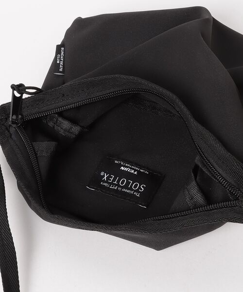 WEGO(ウィゴー)の「WEGO/TECH SACOSHE(ショルダーバッグ・メンズ・ブラック・FREE)」の4枚目の写真