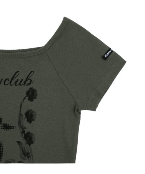 トップス nasty fancy club A'GEM/9 × .kom『 FANCY CLUB/ファンシークラブ』2 WAY COLLAR