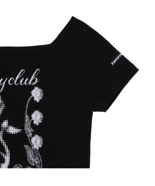 トップス nasty fancy club A'GEM/9 × .kom『 FANCY CLUB/ファンシークラブ』2 WAY COLLAR