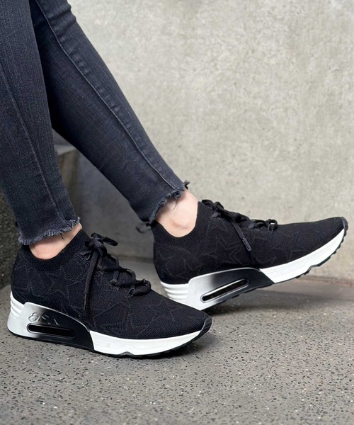 ASH(アッシュ)の「【LUCKY STAR】ニットスニーカー(スニーカー・レディース・ブラック/ホワイト/ネイビー・35/36/37/38/39/40)」の7枚目の写真