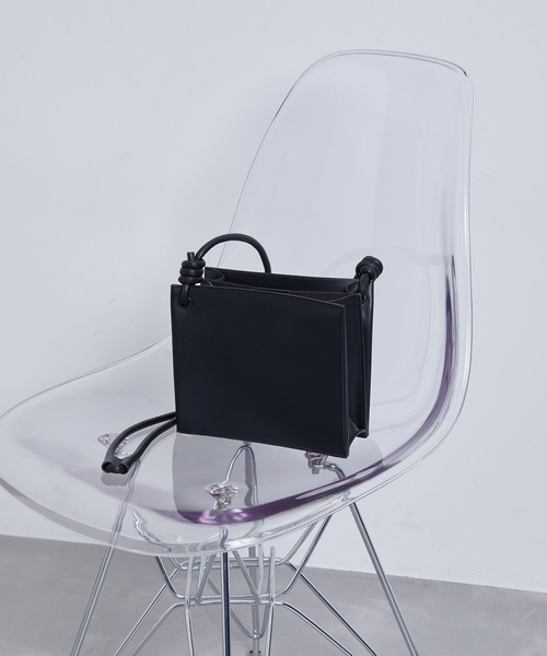 JUNRED（ジュンレッド）の「アコーディオンショルダーバッグ（ショルダーバッグ・メンズ・ブラック・FREE）」の2枚目の写真