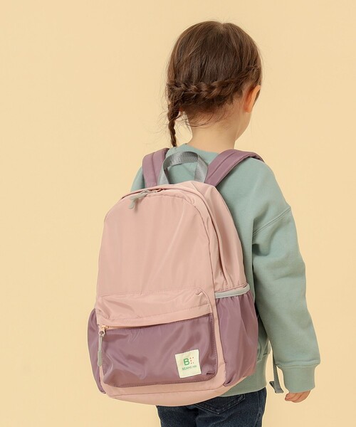 BEAMS mini（ビームスミニ）の「BEAMS mini / デイパック 23（バックパック/リュック・キッズ・レッド系その他/グリーン系その他4/ブラウン系その他・ONE SIZE）」の3枚目の写真