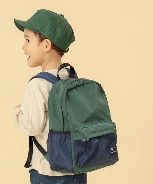 BEAMS mini（ビームスミニ）の「BEAMS mini / デイパック 23（バックパック/リュック・キッズ・レッド系その他/グリーン系その他4/ブラウン系その他・ONE SIZE）」の8枚目の写真